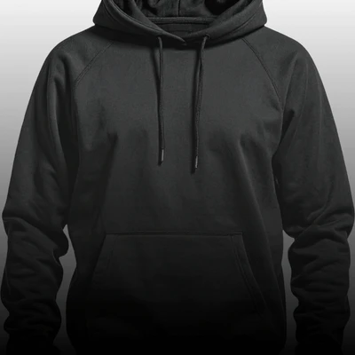 Erkek Hoodie Siyah